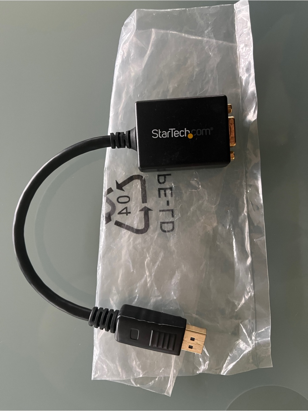 Startech Display Port to VGA Video Adapter Converter DP2VGA2 Black